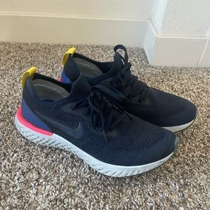 Nike Epic React Flyknit - Navy